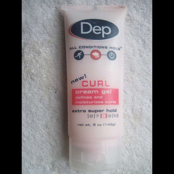 Dep All Conditions Curl Cream Gel Defines Moisturizes Extra Super Hold 5 oz Pink - Picture 1 of 5